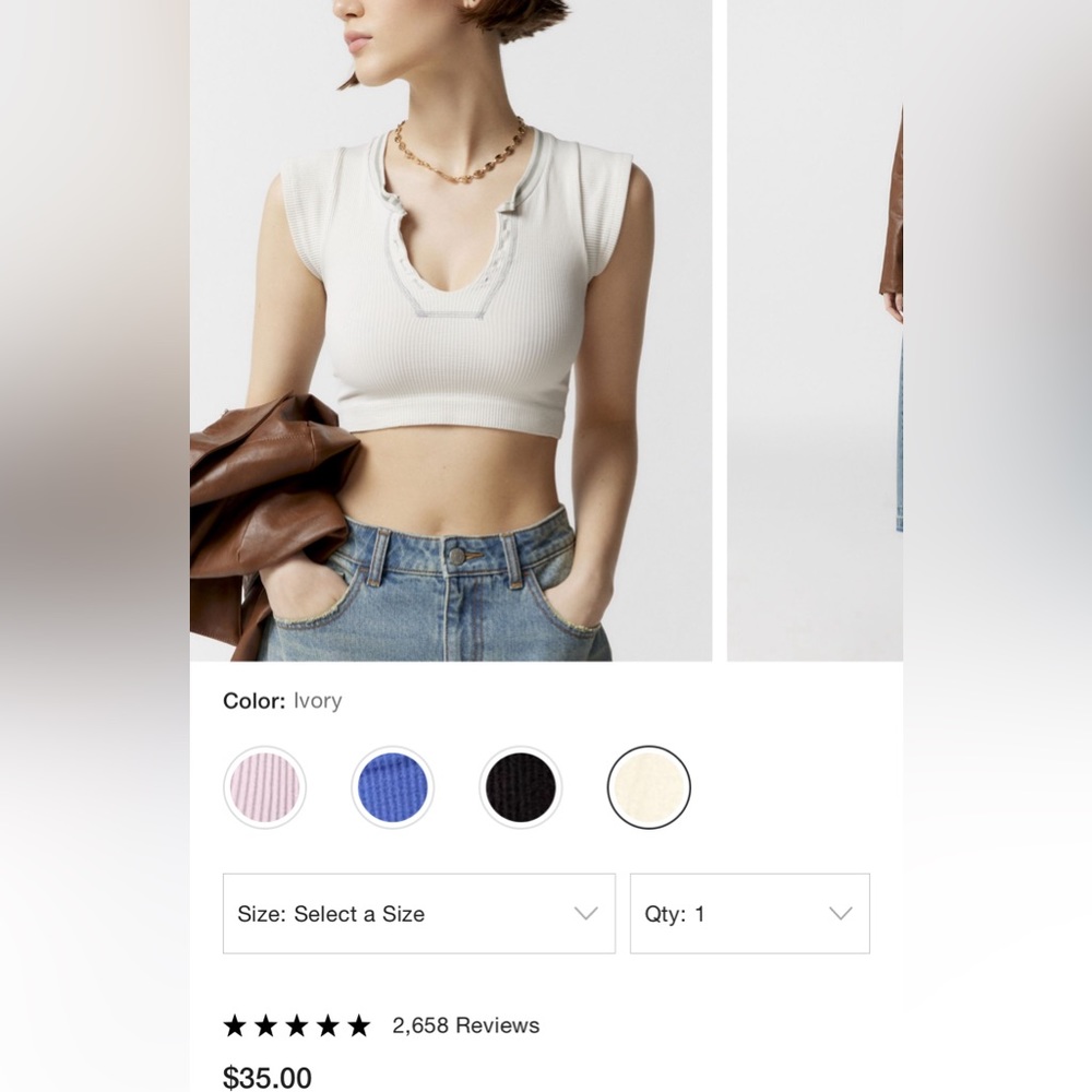 Out from under Go for Gold Seamless Top